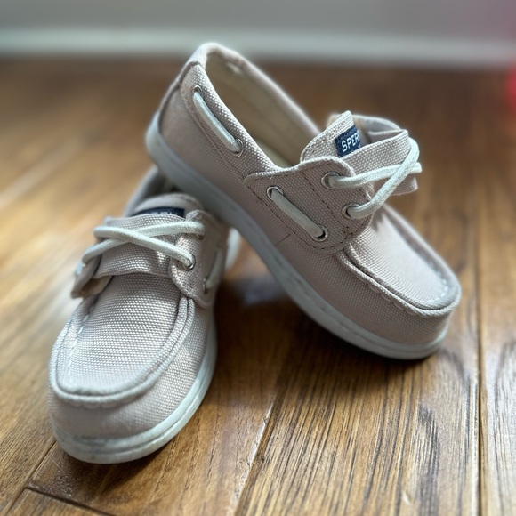 Sperry Other - Boys Toddler Canvas Cup ll Boat Shoe 8